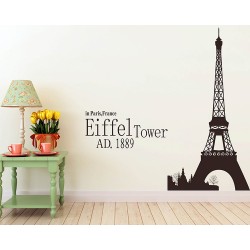 Eiffel Tower Wall Stickers